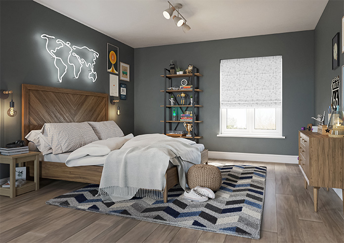 Dino Park, Anthracite - Roman Blind - Image 6